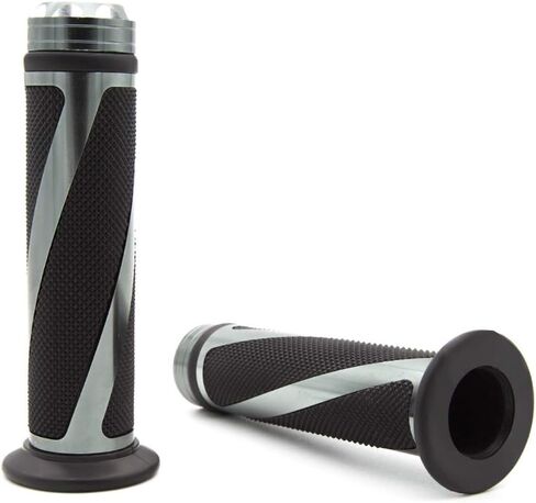 7/8" 22mm Motorcycle Hand Grips Handlebar for YZF R1 R6 R6S R3, YFM700 YFM660 Raptor 700R 600 450 350 Warrior YFM350X, MT07 MT09 MT10, NINJA 250R ZX6R 636 ZX6RR ZX10R ZX7R ZX9R ZX12R ZX14R in Kuwait