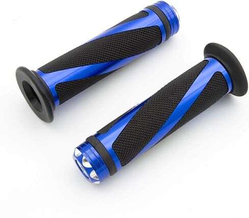 7/8" 22mm Motorcycle Hand Grips Handlebar for YZF R1 R6 R6S R3, YFM700 YFM660 Raptor 700R 600 450 350 Warrior YFM350X, MT07 MT09 MT10, NINJA 250R ZX6R 636 ZX6RR ZX10R ZX7R ZX9R ZX12R ZX14R in Kuwait