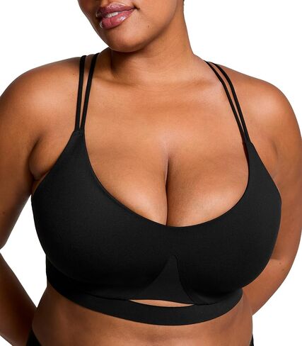 حمالة صدر رياضية للنساء من فيكتوريا سيكريت VSX Elevate Strappy-Comfort، حمالة صدر رياضية لاسلكية منخفضة التأثير، حمالات صدر للنساء (XS-XXL) in Saudi Arabia