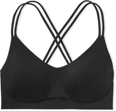 حمالة صدر رياضية للنساء من فيكتوريا سيكريت VSX Elevate Strappy-Comfort، حمالة صدر رياضية لاسلكية منخفضة التأثير، حمالات صدر للنساء (XS-XXL) in Saudi Arabia