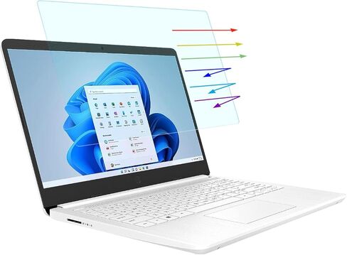 2 Pack Anti-Glare Screen Protector for 17.3" HP Laptop/HP Envy 17/HP Pavilion 17/HP Omen 17, HP 17t 17z 17-by 17-ca 17-cn 17-cp 17t-ch 17t-cr 17-an 17-cb 17-ck Eye Care Anti Glare/UV Shield Filter in Kuwait