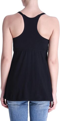 Cotton Maternity Nursing Tank Tops with Bralette Breastfeeding Shirts Pregnancy Clothes in Kuwait