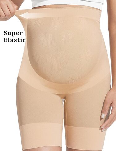 KIM S Women's Seamless Maternity Shapewear for Dresses, Mid-Thighs Pregnancy Underwear, S-XXXL in Kuwait