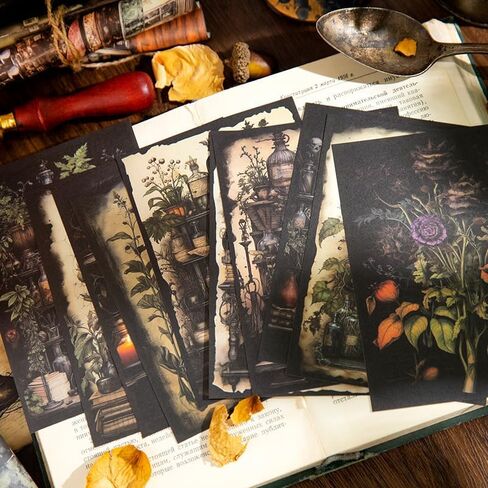 300 Pcs Fantasy Scrapbook Paper, Vintage Junk Journal Supplies for Scrapbooking Journaling Collage Card Making Embellishment Retro Art Paper Crafts DIY Decoration, 150 Designs in Saudi Arabia