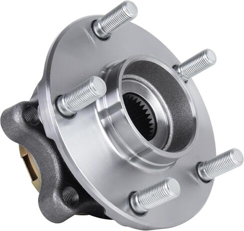 513294 Front Wheel Hub Bearing Assembly 5 Lugs w/Encoder ABS Compatible for 2007-2012 Nissan Altima 2.5L 4-Cylinder Models Only in Saudi Arabia