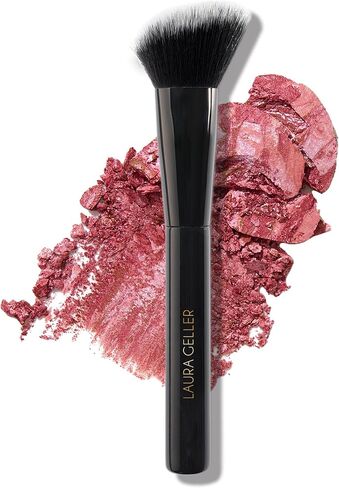 LAURA GELLER NEW YORK Retractable Black Kabuki Brush for Liquid, Cream and Powder Face Makeup With Aluminum Handle in Saudi Arabia
