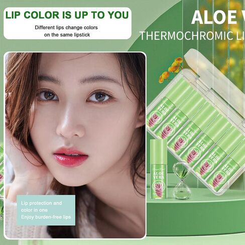 6 Colors Lip Tint Stain Set, Korean Lip Tint Watery Lip Stain Tint Moisturizing Mini Liquid Velvet Matte Lipstick, Multi-use Lip and Cheek Tint, Long lasting Non-Stick Cup Waterproof, Shimmery, Lip Color Makeup in Kuwait