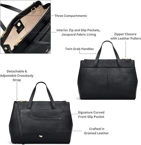 حقيبة RADLEY London جيوب ناعمة متوسطة الحجم للنساء ومحفظة Sunny Dene كبيرة ثنائية الطي in Saudi Arabia