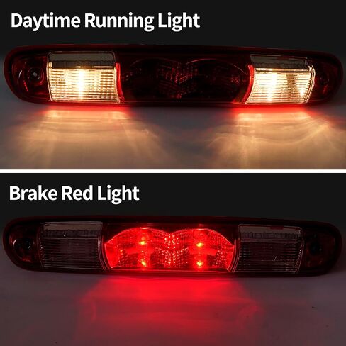 GM25890530، 531066، 531067 مصباح الفرامل الثالث الثالث مصباح إيقاف عالي متوافق مع Chevy Silverado GMC Sierra 1500 2500HD 3500HD 2007 2008 2009 2010 2011 2012 2013 in Kuwait