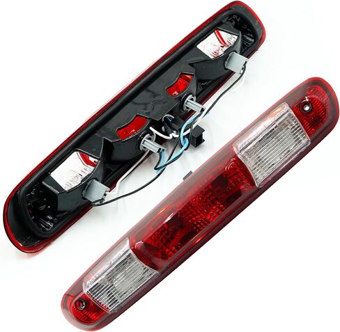 GM25890530، 531066، 531067 مصباح الفرامل الثالث الثالث مصباح إيقاف عالي متوافق مع Chevy Silverado GMC Sierra 1500 2500HD 3500HD 2007 2008 2009 2010 2011 2012 2013 in Kuwait