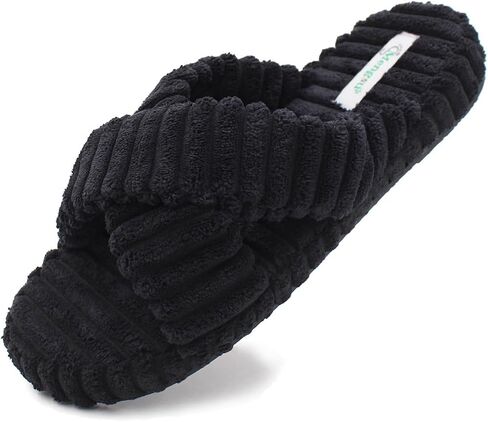 Women's Slippers Crossbands Memory Foam House Shoes Comfy Open Toe Slide Non Slip Washable Sandals in Saudi Arabia