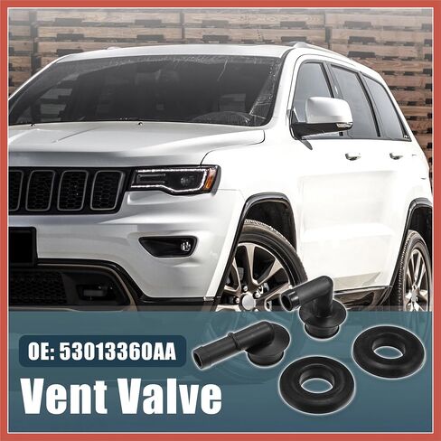 ACROPIX 1 مجموعة PCV CCV تنفيس صمام الكوع مع جروميت 53013360AA 53030497 مجموعة صمامات عادم المحرك تركيب الأنبوب لسيارة جيب جراند شيروكي 4.0L 2000-2004 قطع غيار السيارات in Saudi Arabia