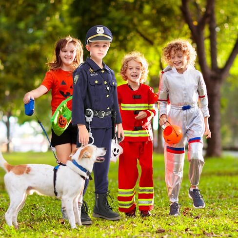 Acekid Police Costume for Boys Halloween Police Officer Costume for Kids in Saudi Arabia