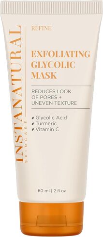 InstaNatural Glycolic Cleanser Face Wash, Reduces the Look of Pores and Uneven Texture, Gently Exfoliates, with Glycolic Acid and Cucumber Extract, 6.7 Fl Oz in Kuwait