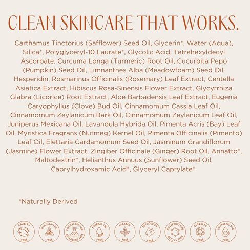 InstaNatural Glycolic Cleanser Face Wash, Reduces the Look of Pores and Uneven Texture, Gently Exfoliates, with Glycolic Acid and Cucumber Extract, 6.7 Fl Oz in Kuwait