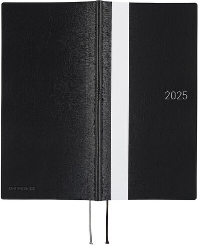Hobonichi Techo 2025 Weeks [إنجليزي/طويل ونحيف الحجم/بداية يناير/مخطط] الخط الأبيض: عاجي in Saudi Arabia