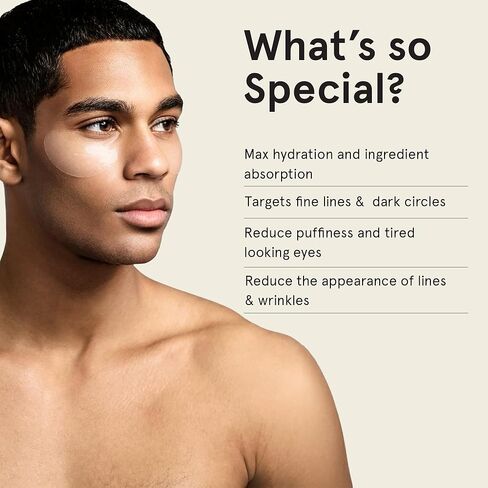 BRO MASK وسادات جل تحت العين: رقع العين المبردة للهالات السوداء والانتفاخ | مجموعة لصقات العين الهيدروجيلية المضادة للشيخوخة مع باكوشيول والشاي الأخضر وحمض الهيالورونيك والكافيين والنياسيناميد/فيتامين ب3-6 أزواج in Kuwait