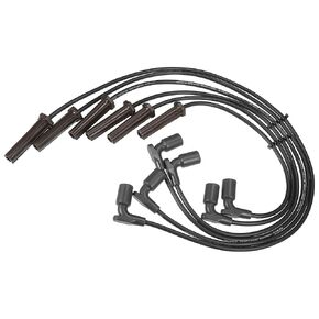 ACROPIX Car Spark Plug Coil Wires Ignition Coil Harness Cable 7mm Fit for Buick Lucerne 3.9L for Chevrolet Impala V6 3.5L 3.9L 2011 No.12635741 - Pack of 6