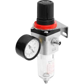 PointZero Pro Airbrush Air Compressor Regulator with Water-Trap Filter