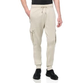 BOSS Men's Jersey Cargo Drawstring Pants
