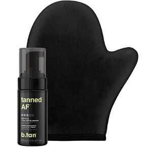 b.tan Clear Face Tan Mist | Gimme The Glow Down - Gradual Bronzing Tanning Water, Infused with Rosewater, Vegan, Cruelty Free, 6.7 Fl Oz