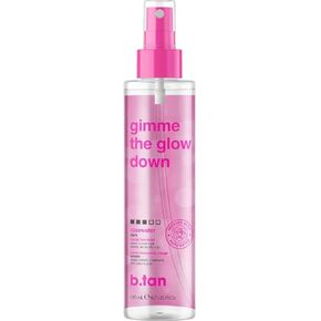 b.tan Clear Face Tan Mist | Gimme The Glow Down - Gradual Bronzing Tanning Water, Infused with Rosewater, Vegan, Cruelty Free, 6.7 Fl Oz