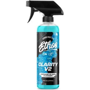Ethos Clarity V2 - Ceramic Glass Cleaner - Glass Water Repellant Windows Ceramic Glass Coating Rain Repellent For Car Water Repellent & Protective Coating
