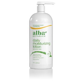Alba Botanica Very Emollient Body Lotion, Unscented Original, 32 Oz
