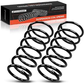 A-Premium 2Pcs Rear Suspension Coil Spring Set Compatible with Toyota Corolla 1993-2002 1.6L 1.8L, Driver and Passenger Side