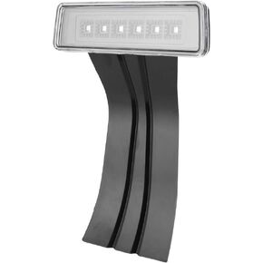 Aramox Third Brake Light. High Level LED 3rd Brake Light with Clear Lens Fit for Wrangler JK 2/4 Door 27-218