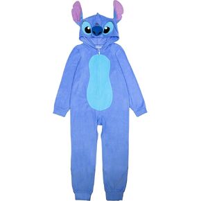 Disney Unisex Hooded Blanket Sleeper, Comfortable Pajamas, Soft & Cute for Kids, Stitch