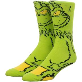 Bioworld The Grinch 360-Degree Character Crew Socks