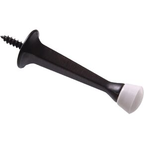 by Hillman 852665 Square Rigid Door Stop Oil Rubbed Bronze, White