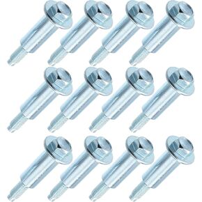 12 Pcs Valve Cover Bolt Compatible for Subaru Baja 2004-2006 2.5L H4 Turbo, Durable Metal Silver Tone
