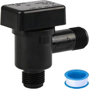 RV Vacuum Breaker Check Valve,571-VAC-CHK-A Camper RV Black Tank Check Valve,Replace Leaking Vacuum Breaker on Black Tank System,Protect Freshwater From Backflow,Fix Loud Noise & Wet Floor
