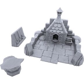 EnderToys Dwarf Settlement Forge by Makers Anvil, 3D Printed Tabletop RPG Scenery and Wargame Terrain for 28mm Miniatures