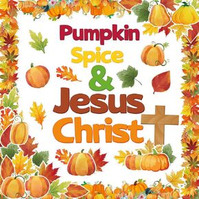 Fall Jesus Christian Bulletin Board Decorations Religious Pumpkin Cutouts Cross Maple Leaves for Thanksgiving School Church Decorations 108Pcs