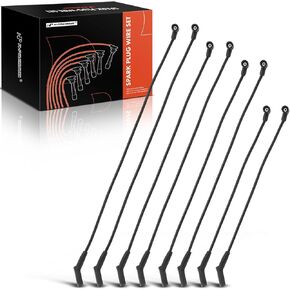 A-Premium Ignition Spark Plug Wires Set of 8 Compatible with Land Rover Discovery 1999-2004, Range Rover 1999-2002 4.0L 4.6L