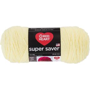 Red Heart Super Saver Yarn 322 Pale Yellow