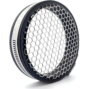 Blower-Guard Screen Air Race Filter for Supercharger Vortech Procharger 3.5" 3.75" and 4 inch (Black, 4)