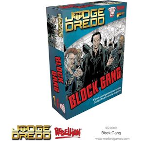 Warlord Judge Dredd Block Gang Figures for Judge Dredd Miniatures Table Top War Game 652410001