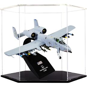 Clear Collectible Display Box Assembly Clear Acrylic Box for displaying Action Figures Home Storage/Organization Toys/Models (11x9.8x9.5inch)