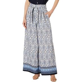 Tommy Hilfiger Women's Paisley Wide Leg Pants
