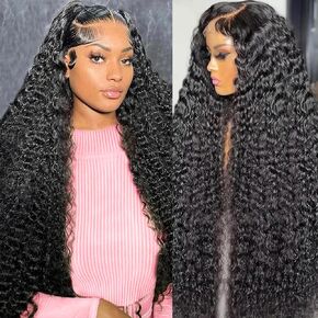 GARAXIS Straight Lace Front Wigs Human Hair Pre Plucked 13x4 Lace Front Wigs Human Hair 150% Density HD Lace Front Wigs With Baby Hair Brazilian Virgin Human Hair Wigs For Black Women Natural Color (26 Inch)
