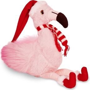 Bearington Jolly Ginny Christmas Plush, 8 Inch Cute Stuffed Animal, Guinea Pig Toys for Kids