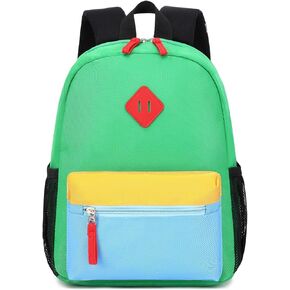 Toddler Backpack, 12'' Preschool Mini Backpack for Small Kids Boys and Girls 2-4 years old Kindergarten Small Bookbag with Chest Buckle and Reflective Strip,Pink Dinosaur