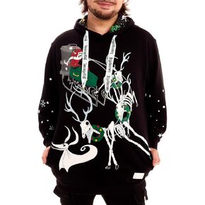 Loungefly Disney NBC Christmas Town Hooded Sweatshirt Large