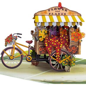 بطاقة منبثقة من Paper Love Flower Bouquet، بطاقات تهنئة منبثقة ثلاثية الأبعاد مصنوعة يدويًا، لموسم الخريف، عيد الميلاد، عيد الشكر، الذكرى السنوية، الزفاف، التمنيات بالشفاء، جميع المناسبات أو لمجرد | 5 × 7 بوصة تتضمن in Kuwait