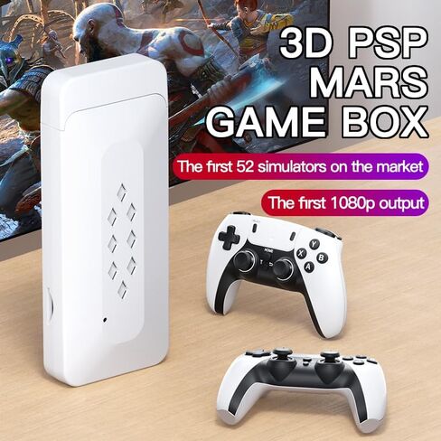 Retro Game Console, Wireless Retro Game Console,20,000+/ 40,000+Games & 52Emulators Built in, 4K 1080P High Definition HDMI Output, Plug and Play Video Game Stick ,Game Emulator (M22-128G) in Saudi Arabia
