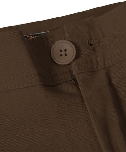 Men's Comfort Slim-fit Stretch Chino Pant Flat Front Solid Casual Pants in Saudi Arabia